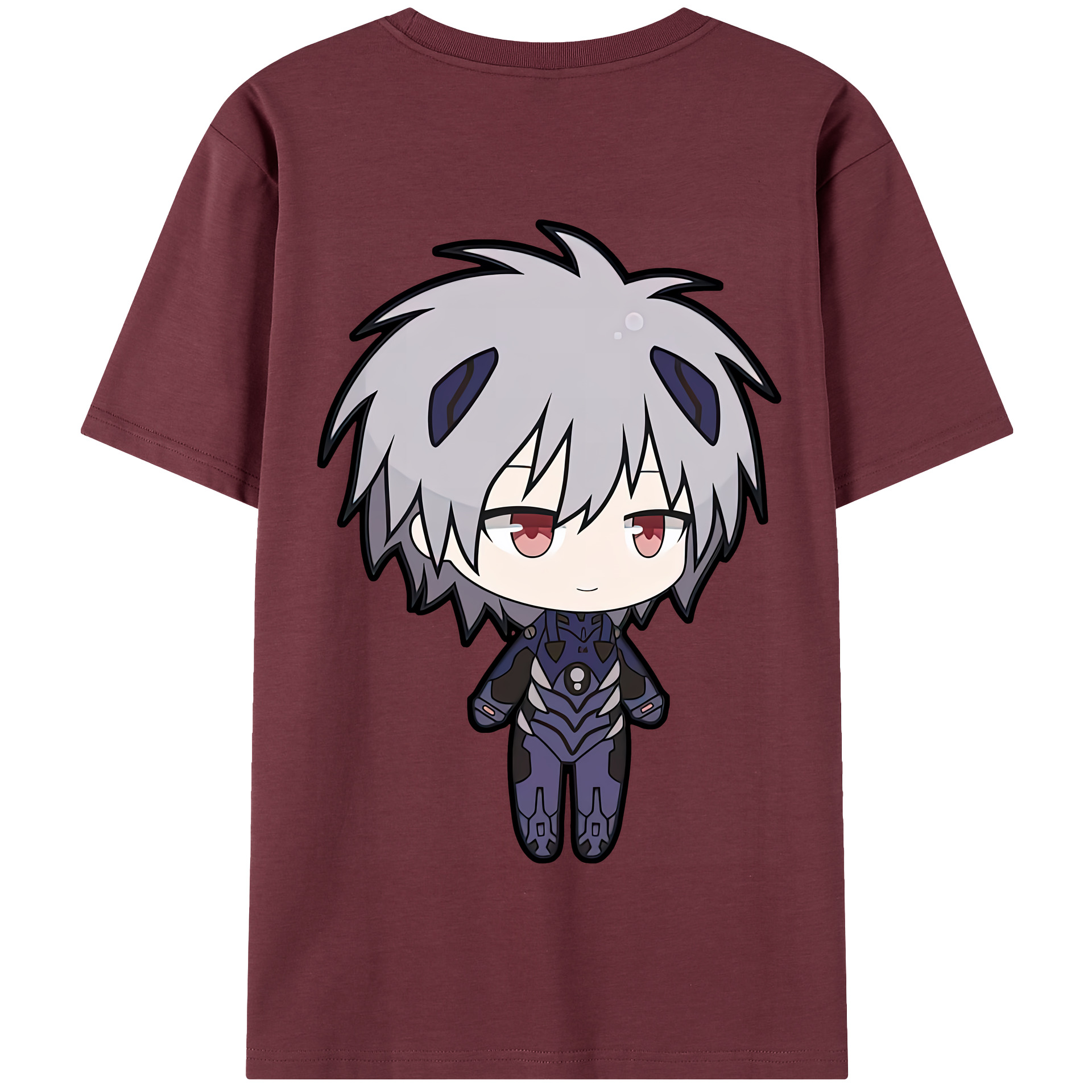 （画像用） EVA 新世紀エヴァンゲリオン 綿100％半袖Tシャツ（背面プリント）